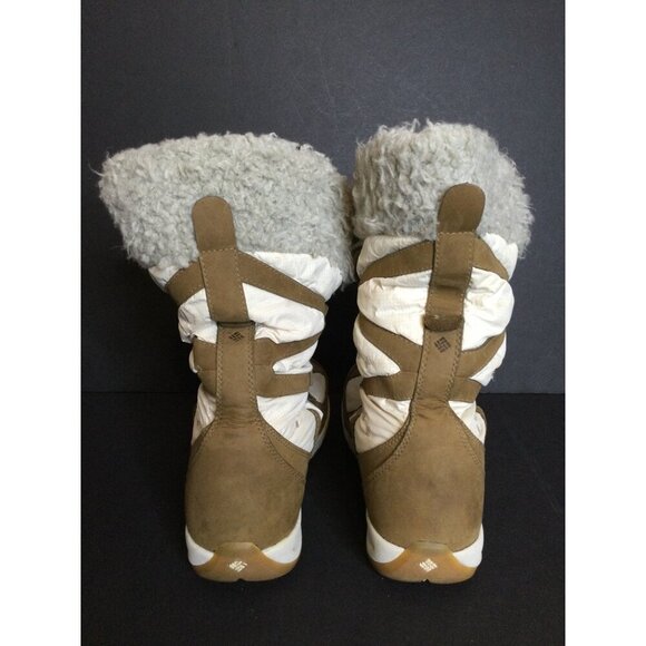 Columbia Womens Winter Boots Size 10 Omni-Shield Warm Sherpa Trim - Picture 2 of 11